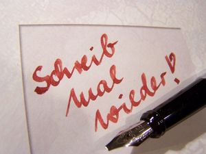 Schreibschrift: immer seltener im Einsatz (Foto: pixelio.de/knipseline)