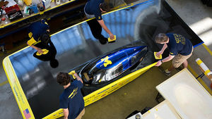 Generation: Solarauto ist nun asymmetrisch (Foto: University of Michigan)