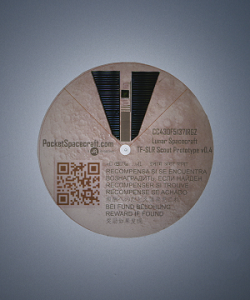 Scheiben-Raumschiff: für jeden erschwinglich (Foto: pocketspacecraft.com)