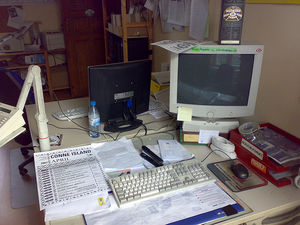 Bürocomputer: Nutzt oft altes, unsicheres Java (Foto: Conne Island, flickr.com)
