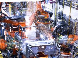 Roboter von Kuka: Hoffen auf Wachstumsimpulse aus Übersee (Foto: kuka.de)