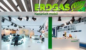 erdgas mobil seit 2009 fester Bestandteil auf der IAA Pkw (Knoth Fotografie)