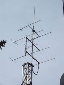 Funkmast mit Antenne (Foto: ÖVSV)