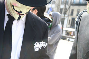Anonymous: auch im Internet wird gekämpft (Foto: flickr/Joseph Nicola)