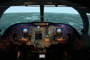 Flugsimulator Cessna Citation CJ1+ (Foto Winkelmann)