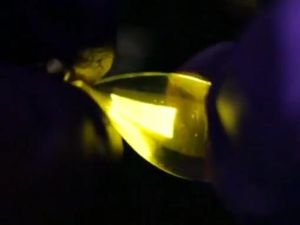 Dreh- und dehnbare OLEDs: Entwickelt von Forschern der UCLA (Foto: ucla.edu)