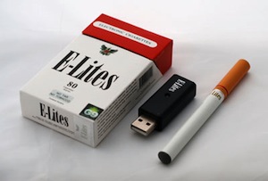Glimmstängel: E-Lites enthalten auch Nikotin (Foto: e-lites.co.uk)