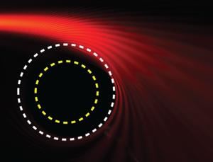 Schwarzes Loch: Erstmals im Labor hergestellt (Foto: C. Sheng et al)