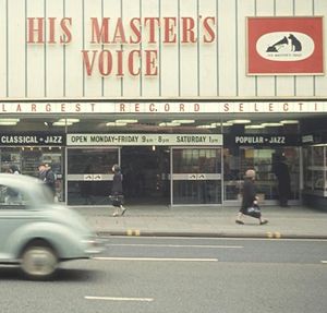 HMV-Filiale in den 1960er-Jahren: Heute ist Digitales angesagt (Foto: hmv.com)