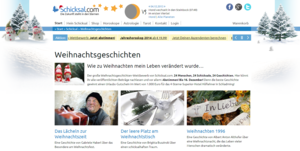 Screenshot von Schicksal.com (Copyright: Schicksal.com)