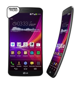 LG G Flex (Copyright: Hutchison Drei Austria)