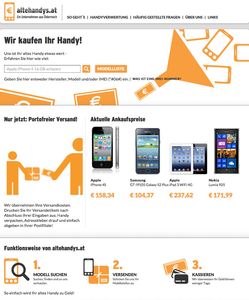 altehandys.at: Gebrauchte Handys gut verkaufen (Bild: upcom.at)
