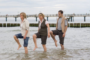 Wassertreten in der Ostsee (Foto: Manfred Wigger, Hamburg)