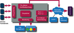 Der NetDescribe TLS Terminierer - Copyright: NetDescribe