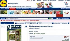 Buch bei Lidl: Angebot schon weg (Foto: Screenshot/kraftfuttermischwerk.de)