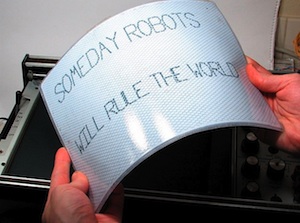 Biegsamer Screen: wird immer mehr Realität (Foto: flickr.com/Windell Oskay) Biegsamer Screen: wird immer mehr Realität (Foto: flickr.com/Windell Oskay)