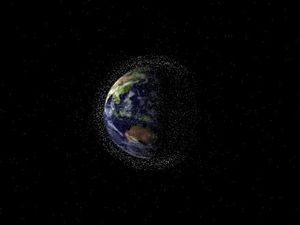 Müll im Orbit: Laser versprechen Abhilfe (Foto: EOS Space Systems)