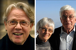 Prof. Daniel Roth & Ehepaar Jo und Dr. Walter Munz 