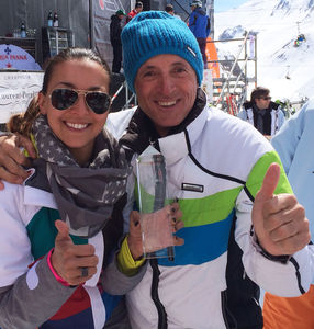 Christine und Josef Stock mit SKI HOTEL STAR 2014 (© STOCK resort, Finkenberg)