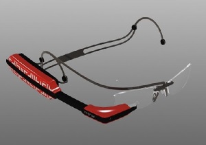 Nippon-Datenbrille: Wiegt wenig, kann aber einiges (Foto: westunitis.co.jp) Nippon-Datenbrille: Wiegt wenig, kann aber einiges (Foto: westunitis.co.jp)