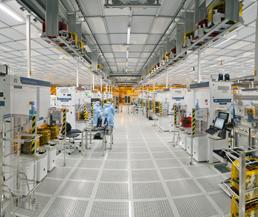 Produktionshalle: STMicroelectronics rappelt sich auf (Foto: st.com)