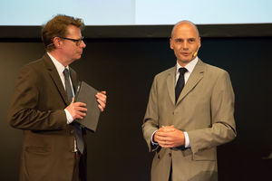 SAS Forum Austria 2014: Dietmar Kotras, Country Manager SAS Austria (rechts)