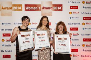 Die Gewinnerinnen des Women's Award 2014 (Foto: VBM)