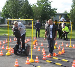 Segway-Parcours (© Mindways Segway Citytour Frankfurt)