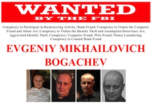 Fahndungsplakat: FBI sucht Russen Evgeniy Bogachev (Foto: fbi.gov)