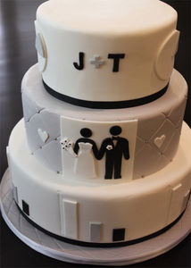 Hochzeitstorte: Kleinunternehmer steigern Bekanntheit (Foto: peridotsweets.com)