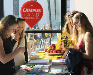 Großes Interesse am Studieren in OÖ weckte die Campusland Convention (© GAP)