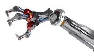Roboterarm: Bewegung frisst unnötig Strom (Foto: ehu.es)