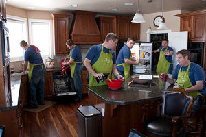 Mann: erobert Küche und Haushalt (Foto: flickr.com/makelessnoise)