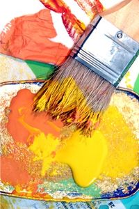 Pinsel und Farbe: Parkinson-Patienten kreativer (Foto: pixelio.de, A. Parszyk)