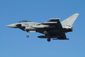 Eurofighter: verwendet bereits Vorgänger-Modell (Foto: pixelio.de/I. Büsing)