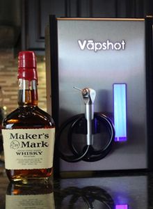 Vapshot: Rausch durch gasförmigen Alkohol (Foto: vapshot.com)