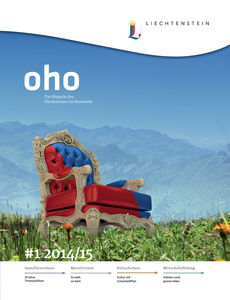 oho: Titelseite des neuen Liechtenstein-Magazins