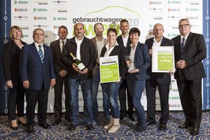 Auto Niedermayer (Neukirchen) gewinnt Gebrauchtwagen Award 2014 (Foto: VBM)