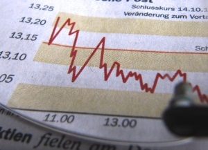Aktienkurs: Keine Sprünge sind gut (Foto: Rainer Sturm, pixelio.de)