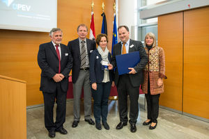 Verleihung der Kaplan-Medaille an Kapsch (© Georg Scheu/OPEV)