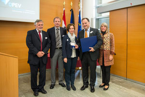 Verleihung der Kaplan-Medaille an Kapsch (© Georg Scheu/OPEV)