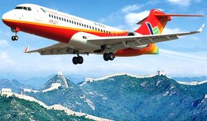 ARJ21: Testflug des chinesischen Regionalflugzeuges (Foto: english.comac.cc)