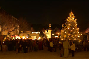 Stimmungsvolle Atmosphäre im Schloss Halbturn (Foto: NTG/Mike Ranz)