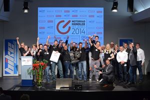 Finkl's Erlebnis Motorrad ist Motorradhändler des Jahres 2014 (Foto: VBM).