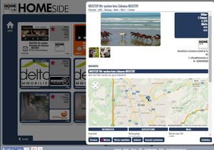 HomeSide-Immobiliensuchmaschine (Foto: HomeSide E-Commerce GmbH & CoKG)