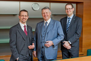 SANOCHEMIA-Vorstand: Welzig, Frantsits und Gerdes (Foto: SANOCHEMIA)