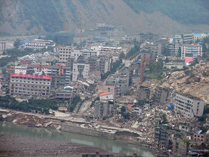 Erdbeben: Verwüstung in Beichuan (Foto: flickr.com/David and Jessie)
