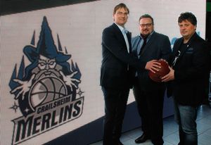 Starke Partner: ebm-papst und die Merlins (© ebm-papst Mulfingen GmbH & Co. KG)