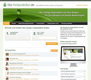 Die Heilpraktiker - Website (Copyright: PhytoDoc, Heidelberg)