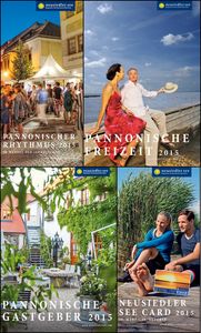 Broschüren der Region Neusiedler See 2015 (Darstellung: NTG)